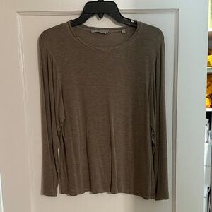 Vince size Small Women's Brown Long Sleeve Top